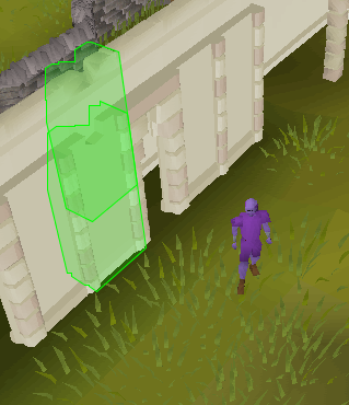 falador wall shortcut